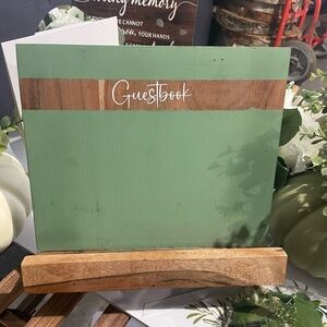 Guest book stand